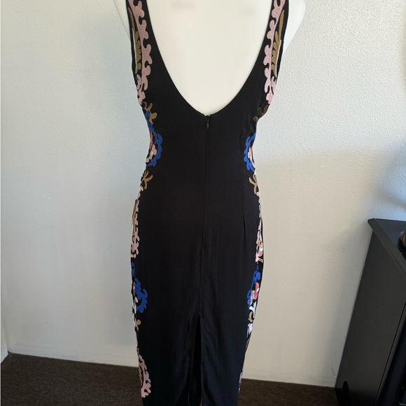 Cleobella Edenia Embroidered Midi Tied Front Dress- Small - Picture 5 of 10